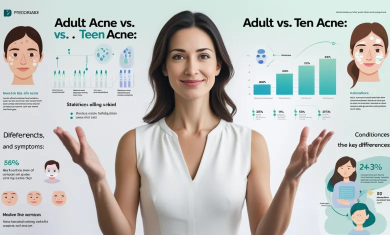 Adult Acne vs. Teen Acne: Understanding the Key Differences Adult Acne vs. Teen Acne: Understanding the Key Differences