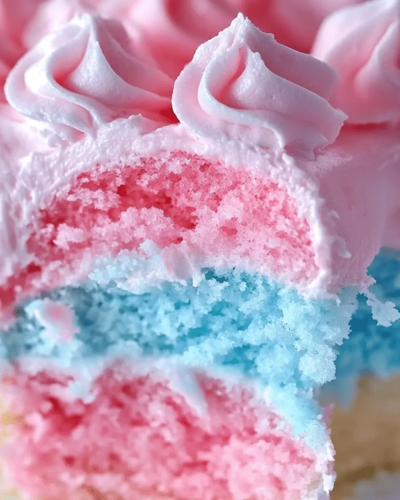 Cotton Candy Cake 4 Cotton Candy Cake