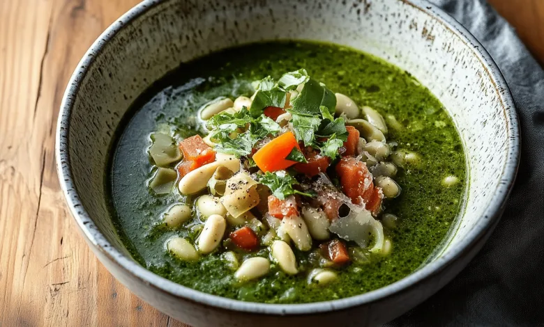 Herby Inexperienced Minestrone Herby Inexperienced Minestrone