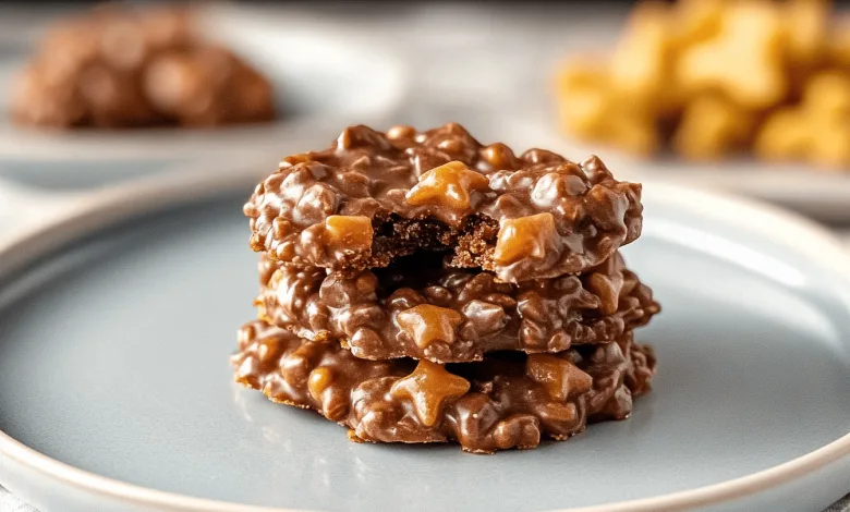 No-Bake Star Crunch Cookies No-Bake Star Crunch Cookies